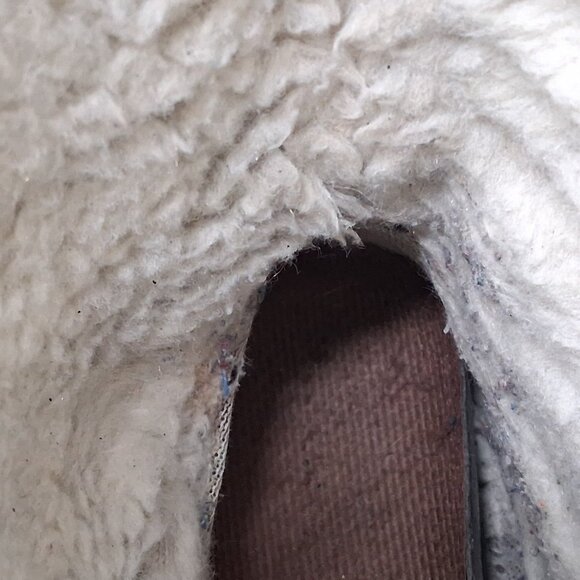 TECNICA Boots Mens Size 11 Brown Suede Shearling Lined Side Zip Winter EU 44.5 - Picture 9 of 10